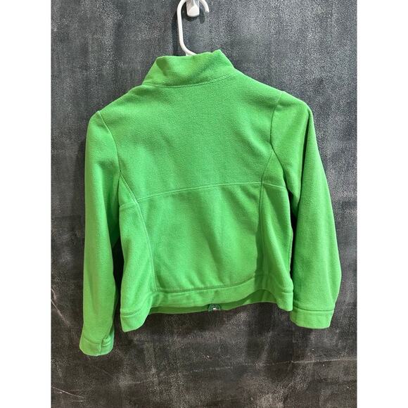 Vintage Lilly Pulitzer Green ZipUp Fleece, VGUC, Sz 12, Fits Like Sz 10. (10A) - Picture 2 of 5